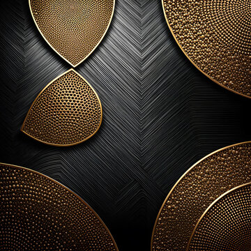 set of metal backgrounds