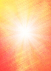 Fototapeta premium Yellow vertical background for Banner, Poster, Story, Ad, Celebrations and various design works