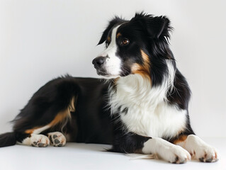 Clear and High-Resolution Dog Image on White Background