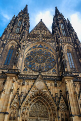 Fototapeta premium St. Vitus Cathedral in Prague, Czech Republic