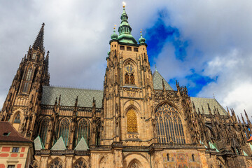 St. Vitus Cathedral in Prague, Czech Republic