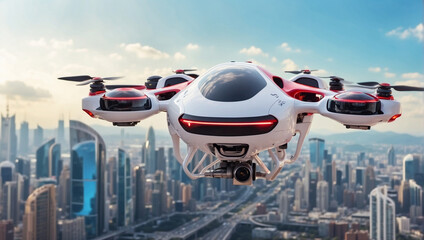 futuristic drone