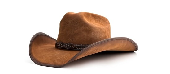 cowboy hat isolated on white background