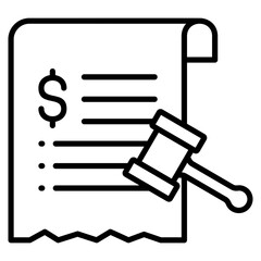 Retribution  Icon Element For Design