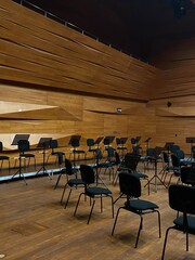 A calm evening in the concert hall