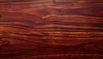Detailed red wooden surface with swirling grain patterns - obrazy, fototapety, plakaty