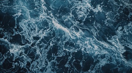 Fototapeta premium Close up view of rippling water waves. Suitable for nature backgrounds