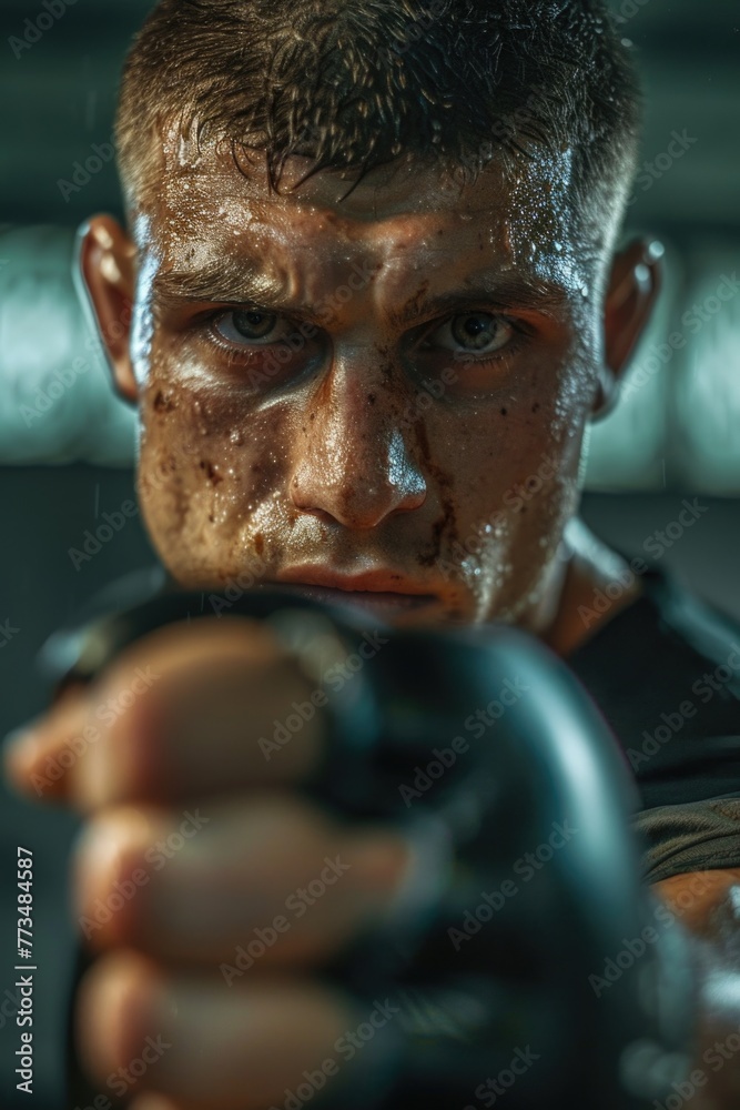 Poster close-up shot of a person holding a video game controller. suitable for gaming and technology concep