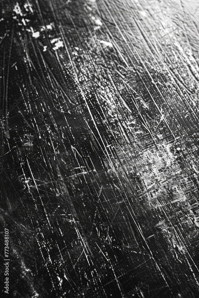 Aufkleber a simple black and white photo of a wooden table. suitable for various design projects