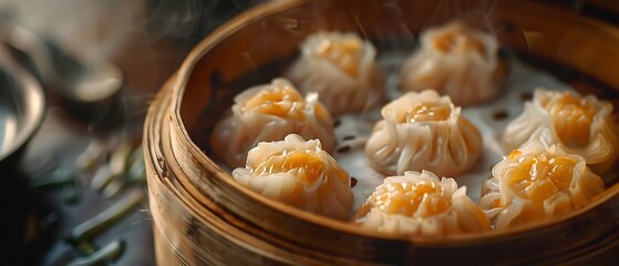 Embark on a culinary journey through China, savoring delectable dim sum and authentic regional delicacies - obrazy, fototapety, plakaty