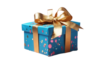 Party Year Gift Falling Present Confetti Christmas Banner. Birthday Box Ribbon. tied Pink Background. Golden Winning Bow New Festive Blue Holiday Sparkles gold banner prese