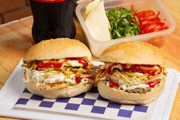 Hamburguesas, comida rapida 