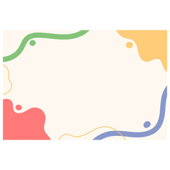 Obraz premium Abstract Shape Background