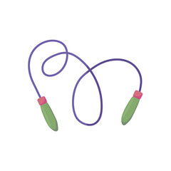 Jump rope icon clipart avatar logotype isolated vector illustration