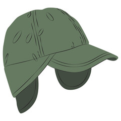 Hat Illustration Element