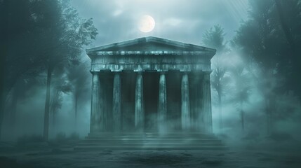 Obraz premium ancient greek temple