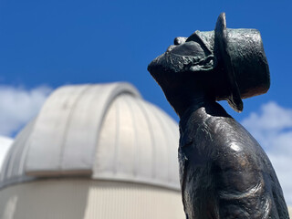 Statue of Konstantin Tsiolkovsky Brisbane Planetarium Queensland Australia