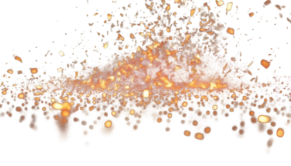 light. isolated effect Realistic black covering confetti Concept particles decoration flame fire sparkles background. dust flash particle ember background light spark abstract f