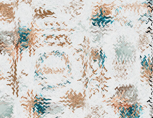 Digital And Textile Design Pattern