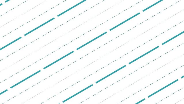 Abstract White background with animated blue lines pattern motion graphics elements lines animation texture