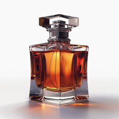 Elegant Square Glass Perfume Bottle