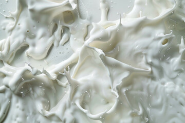 A dynamic and vibrant milk abstract background, showcasing intricate patterns and textures in stunning high definition.