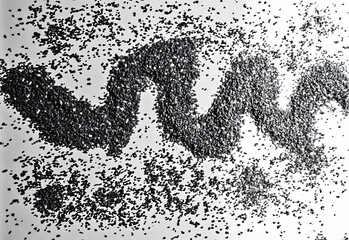 black and white background