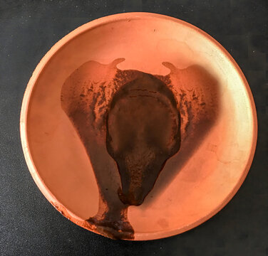 coffee plate elephant