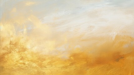  Artwork background in golden brushstrokes with textured background