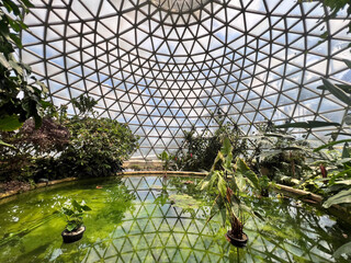 Brisbane Botanic Gardens Tropical Display Dome Queensland Australia
