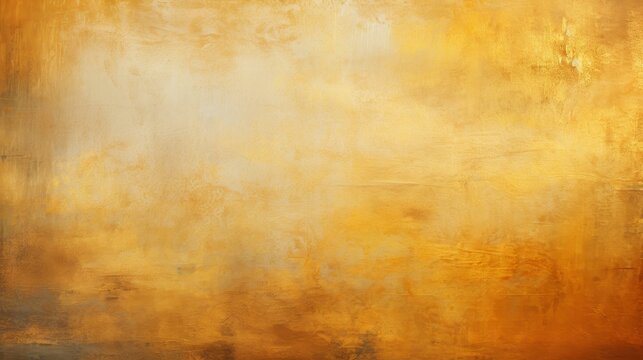  Artwork background in golden brushstrokes with textured background