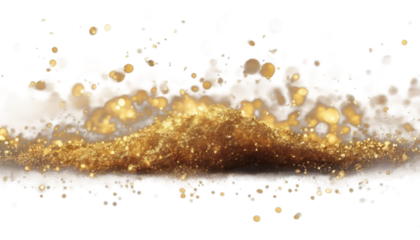 light gold Golden bokeh confetti wave black background glittering overlay glow glitter dust particles splash glistering shimmer sparkle particle glare
