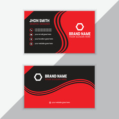 Modern Creative And Clean Business Card Design Template, Visiting Card