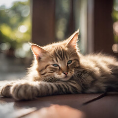 portrait of a cat