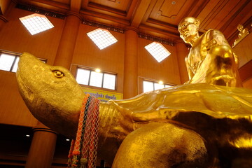 statue of buddha, LUANGPULIU, LuangPU LIU,wat rai tang tong,hai temple, temple , thai, turtle,thai buddha