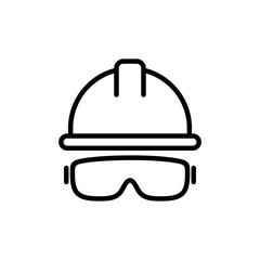 Fototapeta premium Helmet icon vector isolated on white background. Motorcycle helmets. Racing helmet. construction helmet icon. Safety helmet