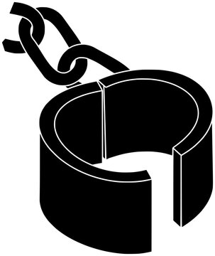 recommend clip art: criminal illustration police silhouette handcuffs logo law icon crime outline arrest prison punishment prisoner security man justice thief hand shape lock jail handcuff for vector graphic background