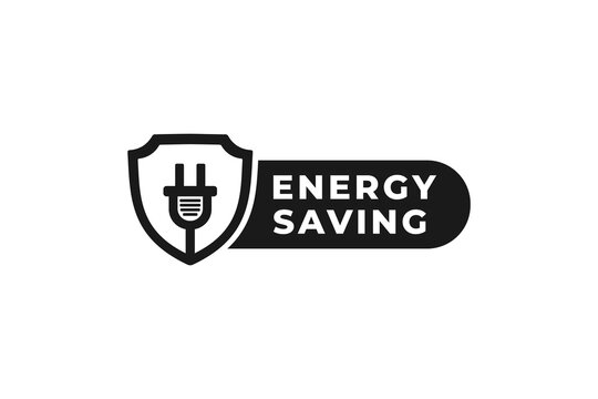 Energy saving label or Energy saving mark vector isolated. Best Energy saving label for websites, product packaging, and more about Energy saving.