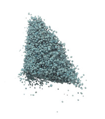 Fertilizer blue chemical accelerate growth fly fall explosion, many tiny ball fertilizer for...
