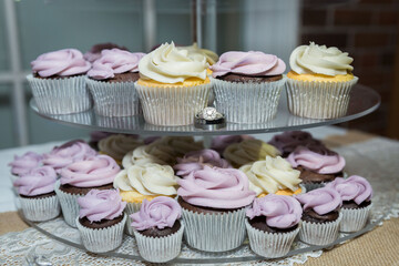 Wedding cupcakes
