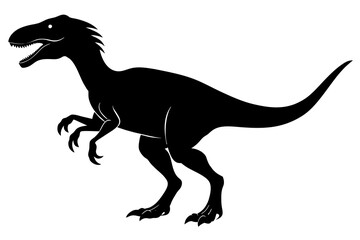 dinosaur silhouette vector illustration