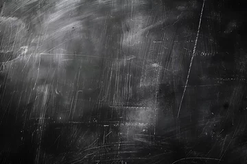 Foto op Plexiglas Blackboard black chalk background. © DYNECREATIVE