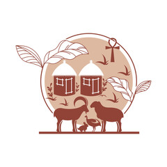 traditional farm logo