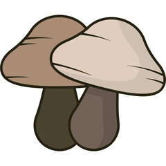 Mushroom Sticker
