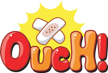 Cute text sticker message illsutration. Colorful positive quotes text. Cute sticker with faces and text.