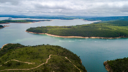 Canyons Canions Lago Furnas Minas Gerais Lanchas Drone Paisagem Natureza Rochas Rochedo Viagem...
