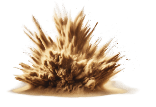 explosion sand cloud. black Abstract Gold confetti background. isolated dust powder air tornado glistering background splash burst beach dry river action atlantic ab