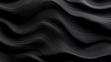 Digital black swirl corrugated curve abstract graphic poster web page PPT background