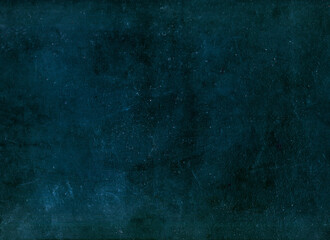 Dust scratch. Grunge overlay. Black blue color faded old film weathered messy texture fractured negative particles noise effect abstract background. - 773637710