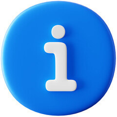 3D Icon About Illustration